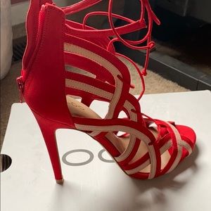 Aldo Red High Heels